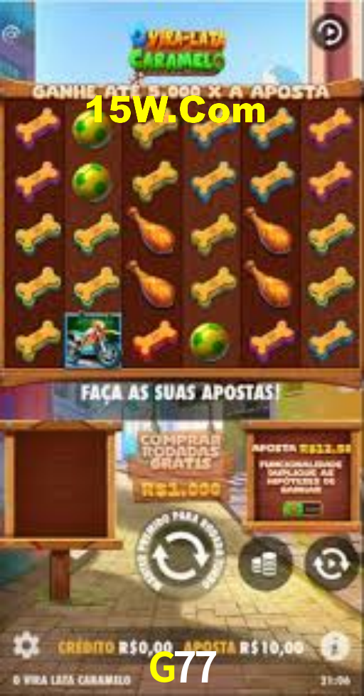Sinta a adrenalina dos jogos de cassino com G77